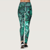 Malachietfractal5 Leggings (Achterkant)