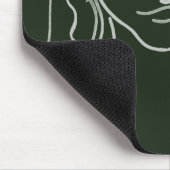 Malachietportret met Long Hair Muismat (Hoek)