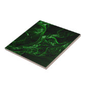 malachiettegels groen fantastisch tegeltje (Zijkant)