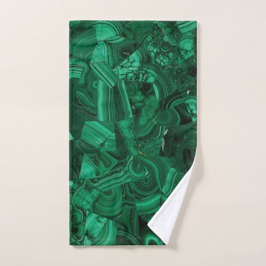 Malachite (Serviette à main)