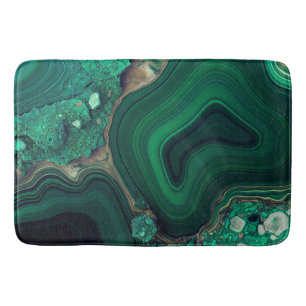 Malachite Bath Mat