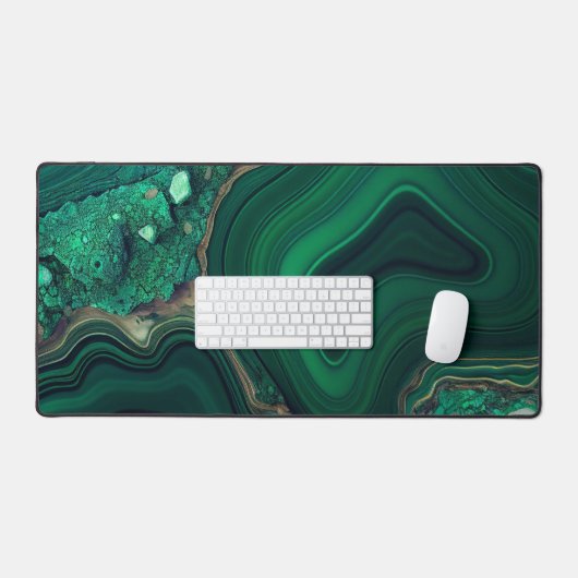 Malachite Cu6CO3(OH)2 (Clavier et souris)