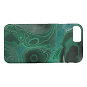 Malachite Geode iPhone 7 coque (Dos (Horizontal))