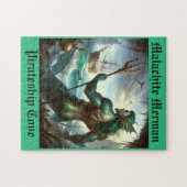 Malachite Merman Legpuzzel (Horizontaal)