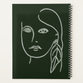 Malachite Portrait Planner (Achterkant)