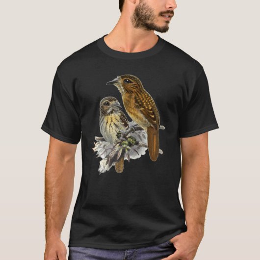 Malacoptila Puff Bird Watch T-shirt (Voorkant)