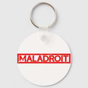 Maladroit Stamp Sleutelhanger