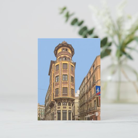 Malaga. #11.   briefkaart (Staand voorkant)