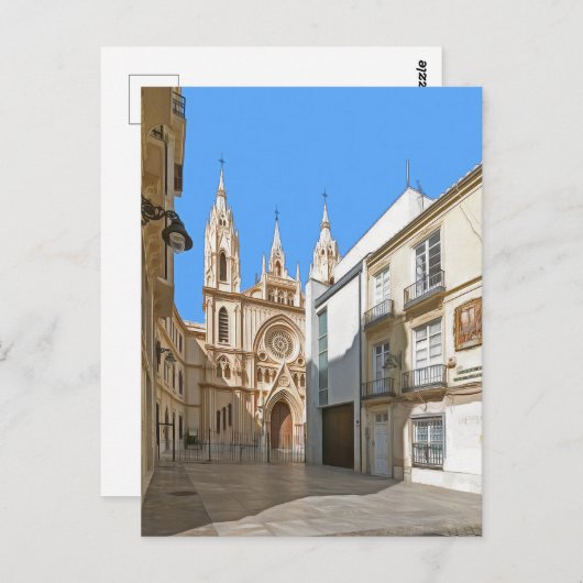 Malaga. 2. briefkaart (Voorkant / Achterkant)