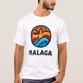 Malaga 3 t-shirt (Voorkant)