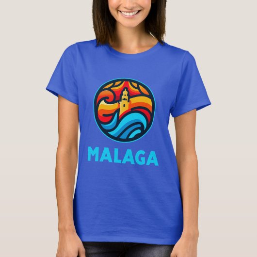 Malaga 3 t-shirt (Voorkant)
