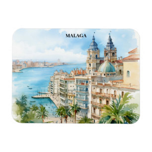 Malaga Andalusië Spanje Reizen  Magneet