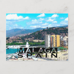 Malaga Briefkaart