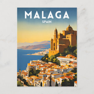 Malaga Briefkaart
