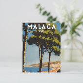 Malaga Briefkaart (Staand voorkant)