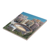 Malaga bullring tegeltje (Zijkant)