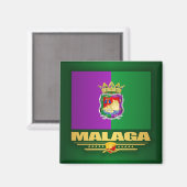 Malaga Magneet (Voorkant / Achterkant)