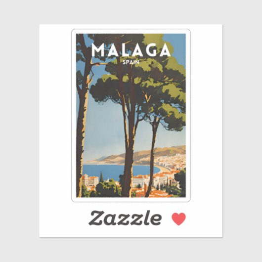Malaga Sticker (Vel)