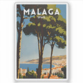 Malaga Sticker (Voorkant)