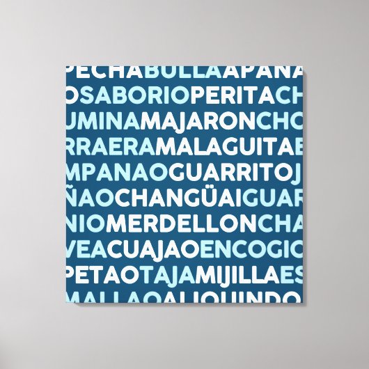 Malaguita Canvas Afdruk (Voorkant)