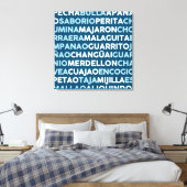Malaguita Canvas Afdruk (Insitu (Slaapkamer))