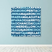 Malaguita Canvas Afdruk (Insitu (Houten vloer))