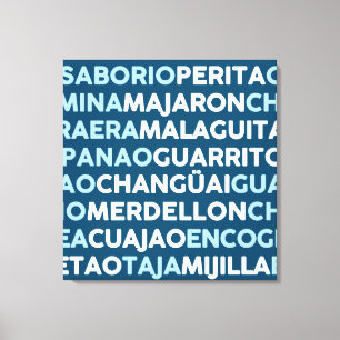 Malaguita Canvas Afdruk
