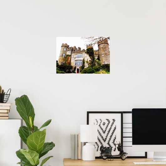 Malahide Castle Poster (Thuiskantoor)