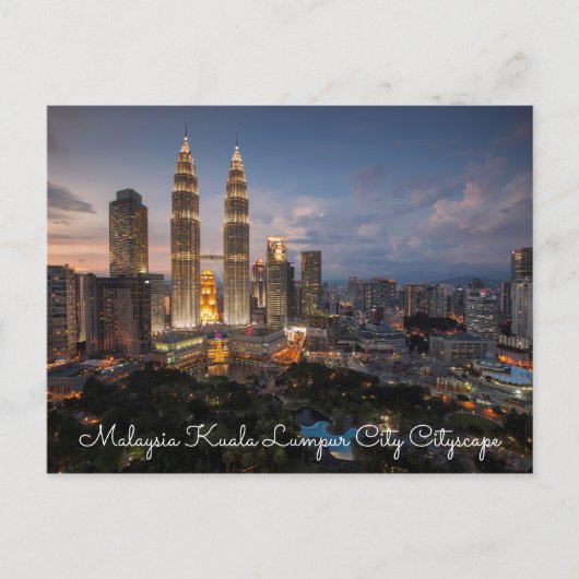 Malaisie Kuala Lumpur City Cartes postales (Devant)