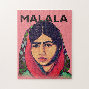 Malala Yousafzai, Inspirerend feministische kunst Legpuzzel