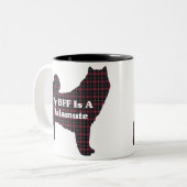 Malamute BFF Mug en Alaska (Devant gauche)