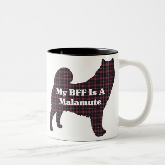 Malamute BFF Mug en Alaska (Droit)