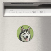 Malamute Magneet (Insitu (Vaatwasser))
