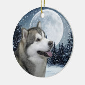 Malamute Ornament (Links)