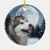 Malamute Ornament (Achterkant)