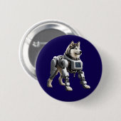 Malamute Robot Button (Voorkant /achterkant)