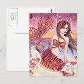 Malana - Carte postale de sirène d'automne (Devant / Derrière)