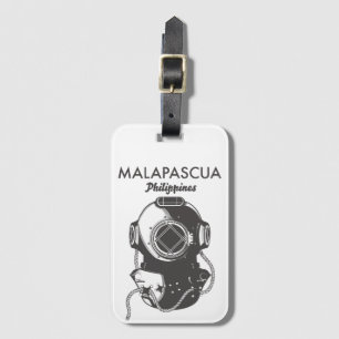 Malapascua Filipijnen Duiken reisposter Magneet Bagagelabel