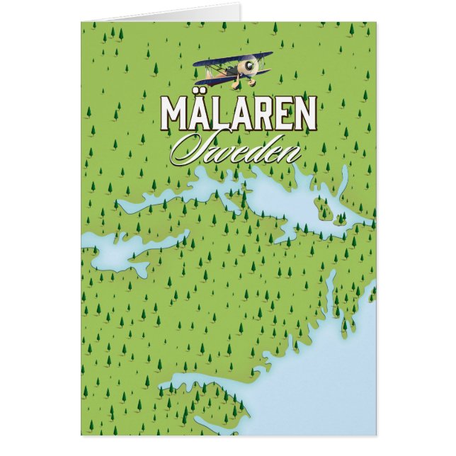 Mälaren Zweden (Voorkant)