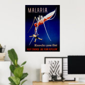 Malaria doodt poster (Thuiskantoor)