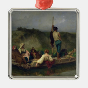 Malaria Metalen Ornament