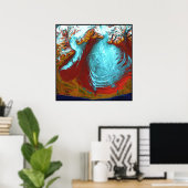 Malaspina Glacier Alaska Poster (Thuiskantoor)