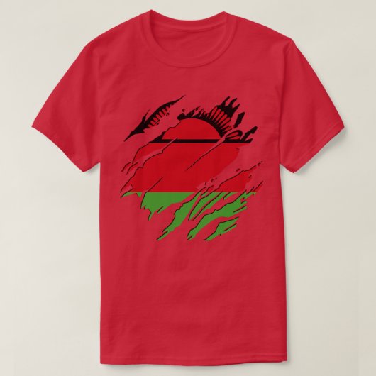 Malawi Altijd T-shirt (Design voorkant)