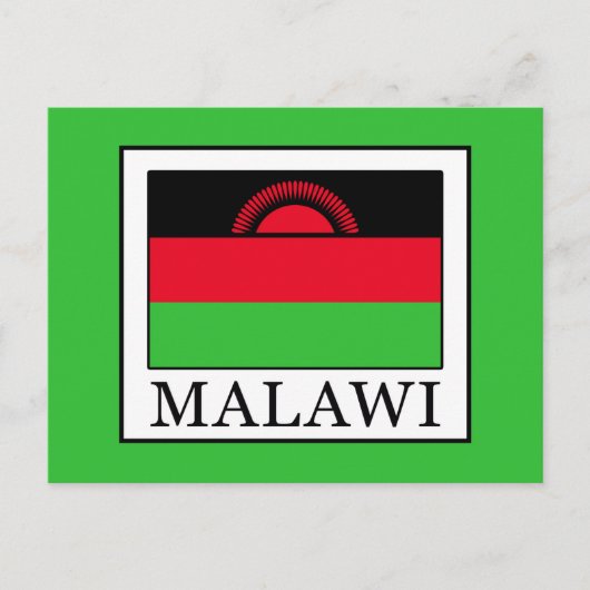 Malawi Briefkaart (Voorkant)