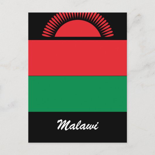 Malawi Briefkaart (Voorkant)