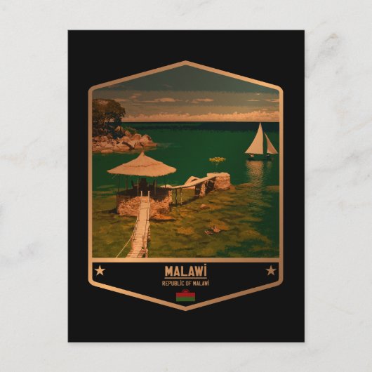 Malawi Briefkaart (Voorkant)