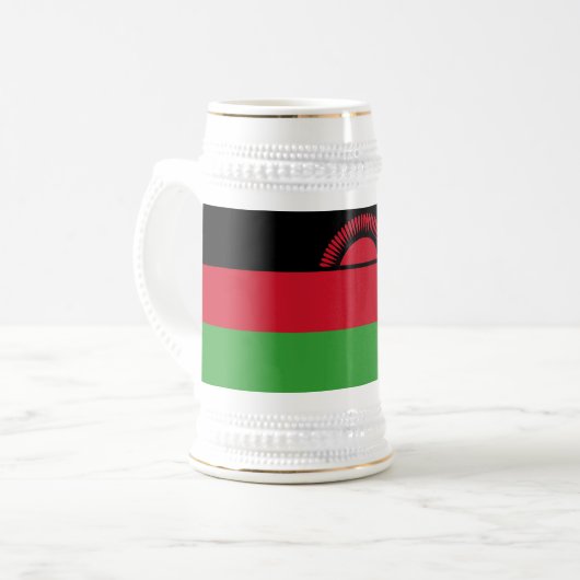 Malawi Flag Bierpul (Voorkant links)