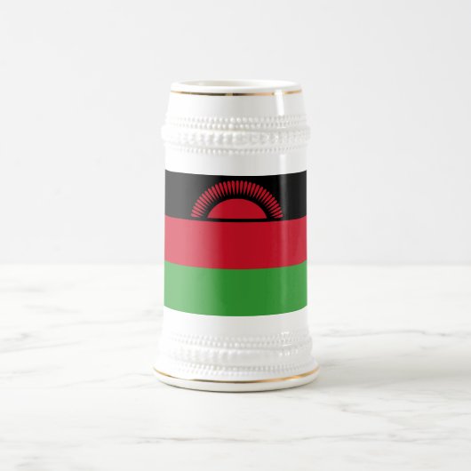 Malawi Flag Bierpul (Center)