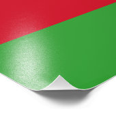 Malawi Flag Foto Afdruk (Hoek)