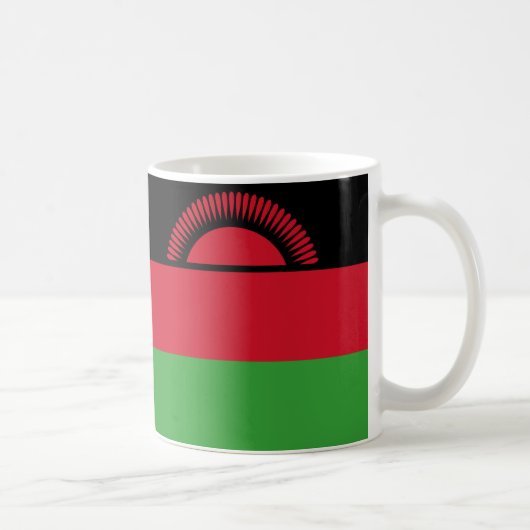Malawi Flag Keramische Mok (Rechts)
